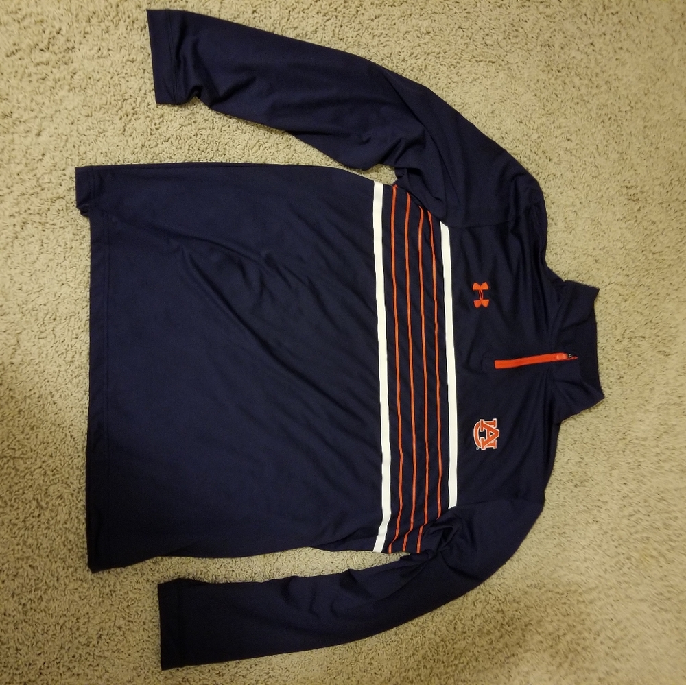 Auburn Under Armour Zip Up